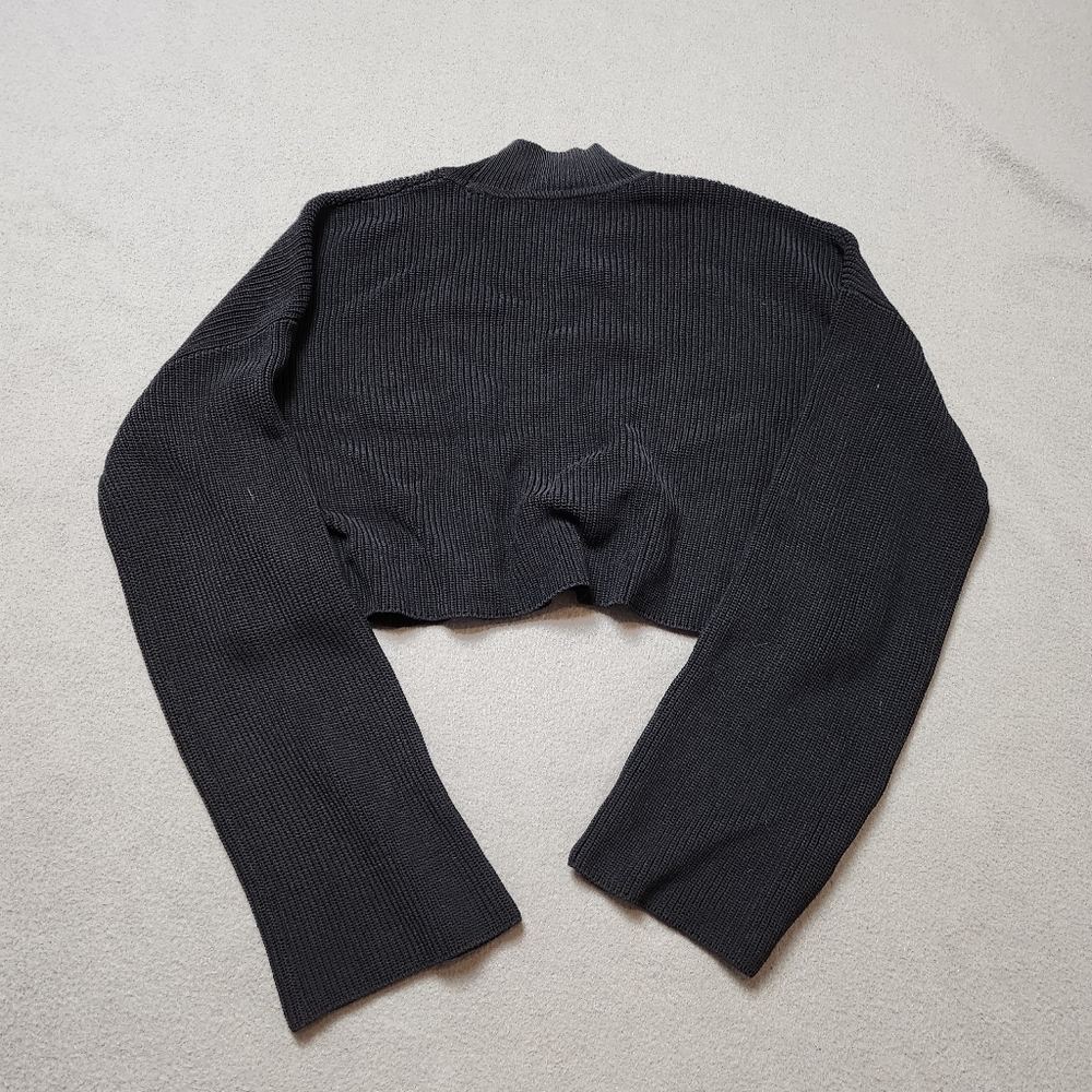 Aritzia Wilfred Salome Sweater Black - Picture 3 of 9